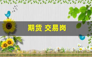 期货 交易岗(期货交易岗位与清算岗位哪个好)_https://www.huakunhengjia.com_股票资讯_第1张